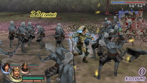 Warriors Orochi 2 screenshot 3 for PSP